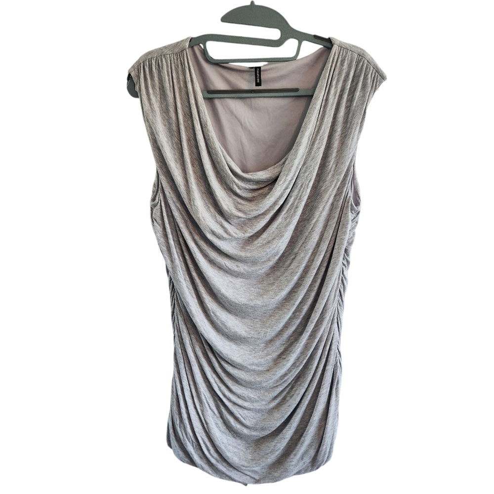 Maurice's Short Sleeve Drape Neck Shirt